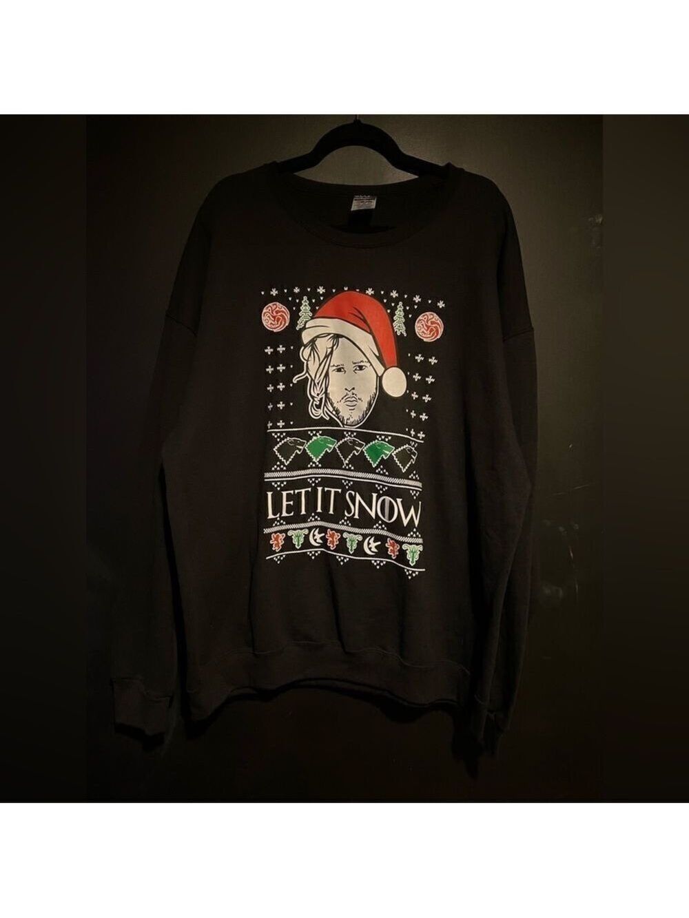 Game of Thrones Christmas Sweater - Let It Snow